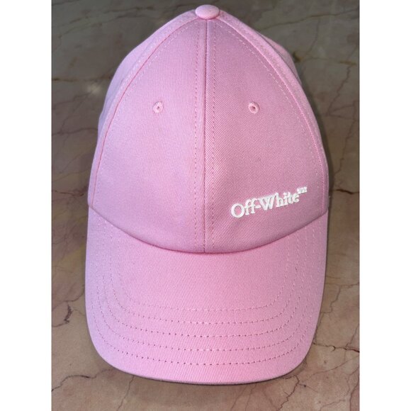 OFF-WHITE 3D Logo Baseball Cap in Sea Pink Medium New Unisex Womens Mens Hat main image 9